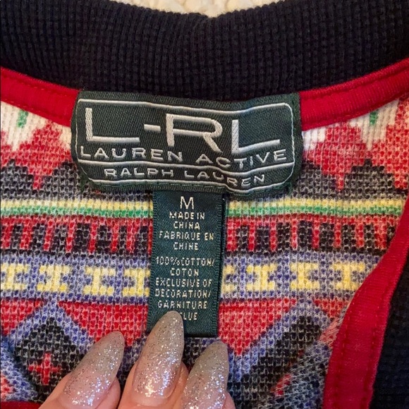 Lauren- Ralph Lauren Active Line quarter zip - Picture 3 of 4